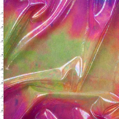 oil slick metallic fabric|Oil Slick Metallic Overlay on Tie Dye Nylon/Spandex.